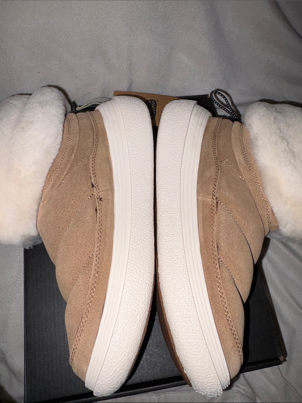NWT Flower Mountain FAMI MID WOMAN
Leather and wool ankle boots - Brown - Picture 15 of 16